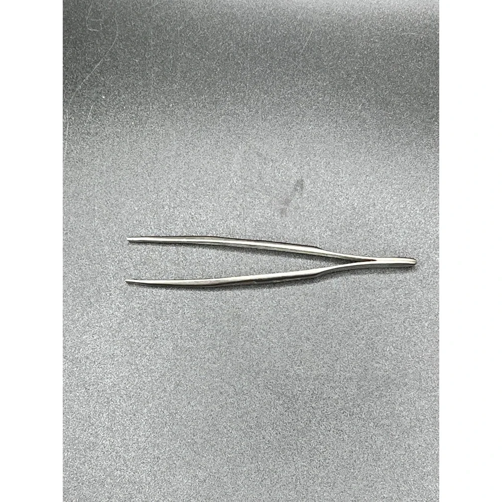Vtg LaCross Tweezers Stainless‎ Steel Precision Eyebrow Tweezers Tool Square Tip